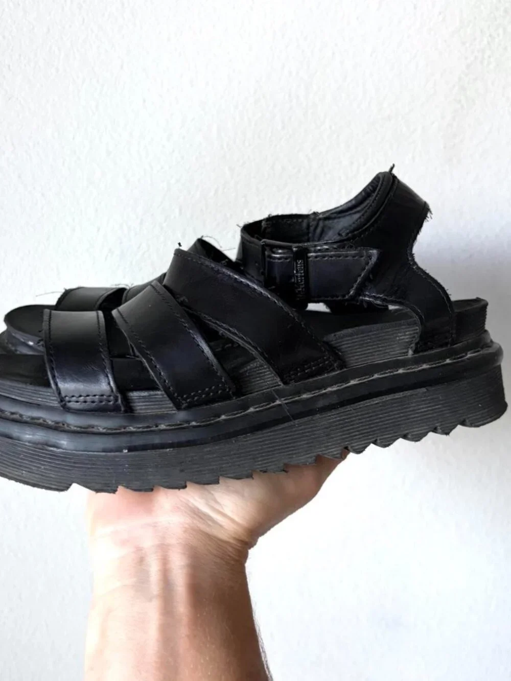 Dr. Martens Blaire Sandals Black Shoes Women's Size 6